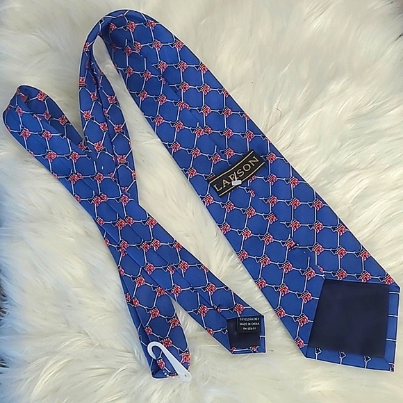 Vintage Y2K 100% Silk Democratic Democrat Political Party Donkey Tie Necktie 60" - Picture 15 of 17